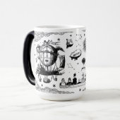 Steampunk-Reisemug Verwandlungstasse (Vorderseite Links)