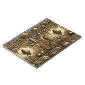 Steampunk Retro-Futuristisch Notizblock (Linke Seite)