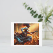 Steampunk Rock, Postkarte (Stehend Vorderseite)