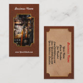 Steampunk - Rohre Visitenkarte (Vorne/Hinten)