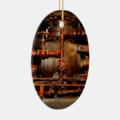 Steampunk - Rohrträume Keramikornament (Rechts)