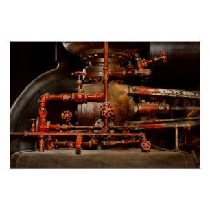 Steampunk - Rohrträume Poster