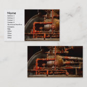 Steampunk - Rohrträume Visitenkarte (Vorne/Hinten)