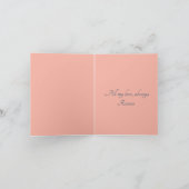 Steampunk Romance Feiertagskarte (Innenseite)