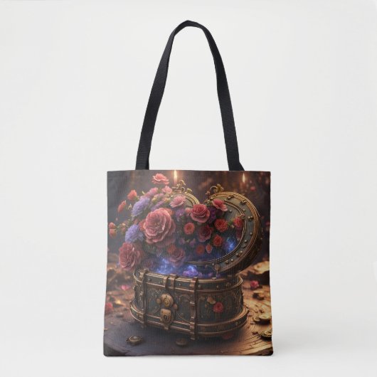 Steampunk Romance Tasche (Vorderseite)