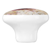 Steampunk Romantic Hat W/Watch & Feathers Keramikknauf (Seitenansicht)