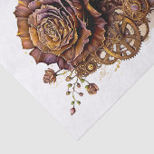 Steampunk Rose Art für Entdeckungen Seidenpapier (Ausschnitt)