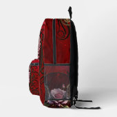 Steampunk-Rose Bedruckter Rucksack (Rechts)