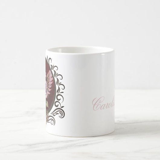 Steampunk-Rose Kaffeetasse (Mittel)