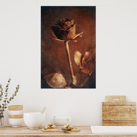 Steampunk-Rose Poster (Küche)