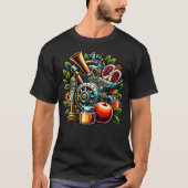 Steampunk Rosh Hashanah T-Shirt (Vorderseite)