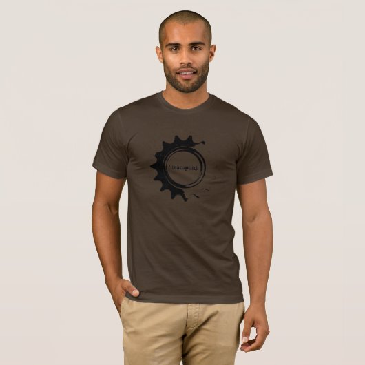 Steampunk Rost T-Shirt (Vorne ganz)