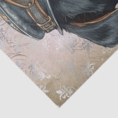 Steampunk Rottweiler Dog Seidenpapier (Detail)
