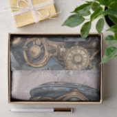 Steampunk Rottweiler Dog Seidenpapier (Geschenk)