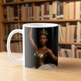Steampunk Royal Ballerina Elegante Fantasie Kaffeetasse