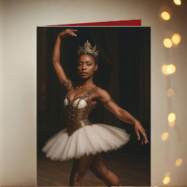 Steampunk Royal Ballerina Elegante Fantasie Karte
