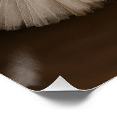 Steampunk Royal Ballerina Elegante Fantasie Poster (Ecke)