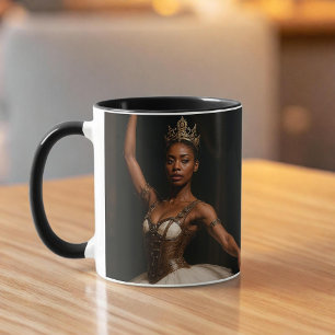 Steampunk Royal Ballerina Elegante Fantasie Tasse