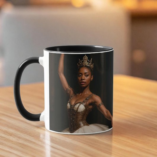 Steampunk Royal Ballerina Elegante Fantasie Tasse
