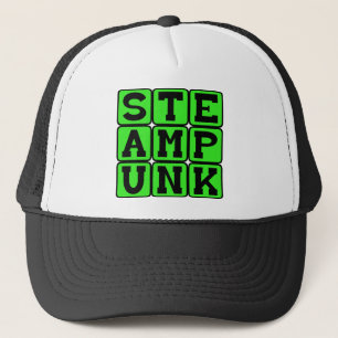 Steampunk, Rückkehrleben Truckerkappe