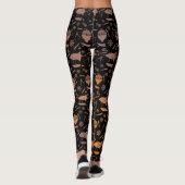 Steampunk Rusty Airships Leggings (Rückseite)
