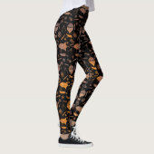 Steampunk Rusty Airships Leggings (Rechts)