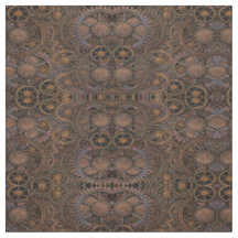 Steampunk Rusty Cogs Fabric