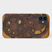 Steampunk Rusty Gears Case-Mate iPhone Hülle (Rückseite (Horizontal))