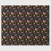 Steampunk-Rusty Gears und Crows Geschenkpapier (Flach)