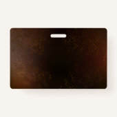 Steampunk Rusty Hintergrund mit türkisfarbenen Lin Ausweis (Rückseite)