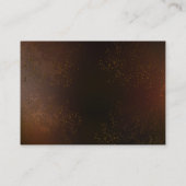 Steampunk Rusty Hintergrund mit türkisfarbenen Lin Begleitkarte (Rückseite)