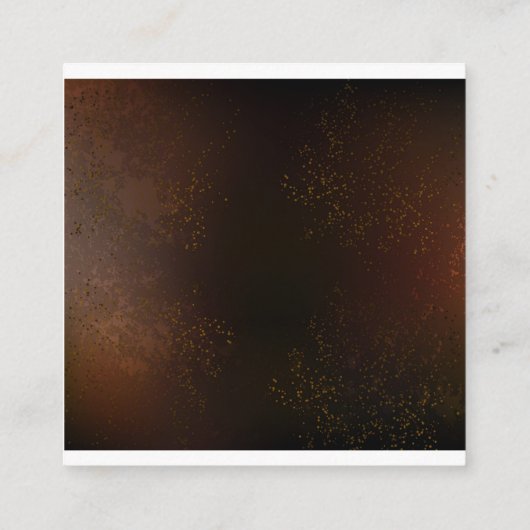 Steampunk Rusty Hintergrund mit türkisfarbenen Lin Begleitkarte (Rückseite)