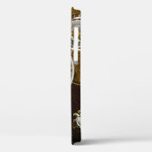 Steampunk Rusty Hintergrund mit türkisfarbenen Lin Case-Mate iPhone Hülle (Rückseite / Links)