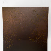 Steampunk Rusty Hintergrund mit türkisfarbenen Lin Dreifach Gefaltete Einladung (Innen Erste Seite)