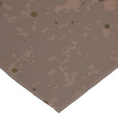 Steampunk Rusty Hintergrund mit türkisfarbenen Lin Großer Tischläufer (Ecke)