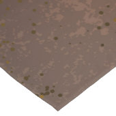 Steampunk Rusty Hintergrund mit türkisfarbenen Lin Kurzer Tischläufer (Ecke)