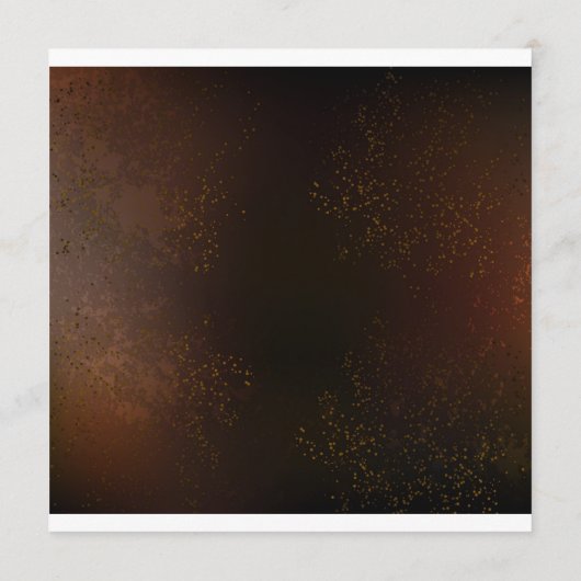 Steampunk Rusty Hintergrund mit türkisfarbenen Lin Menükarte (Rückseite)