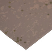 Steampunk Rusty Hintergrund mit türkisfarbenen Lin Mittelgroßer Tischläufer (Ecke)