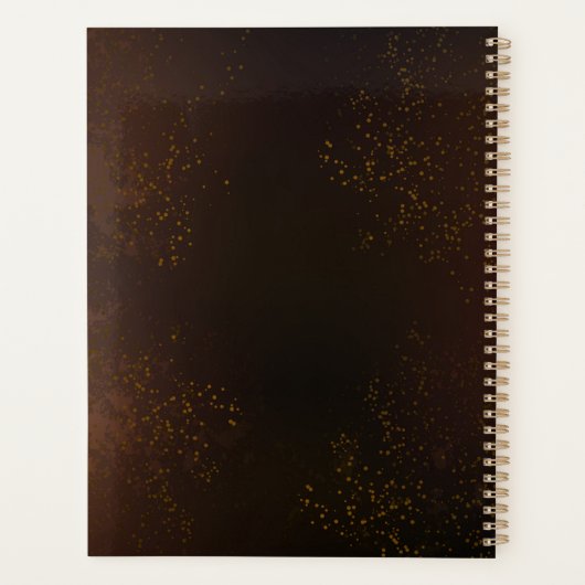 Steampunk Rusty Hintergrund mit türkisfarbenen Lin Planer (Rückseite)