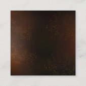 Steampunk Rusty Hintergrund mit türkisfarbenen Lin Telefonnummerkarte (Rückseite)