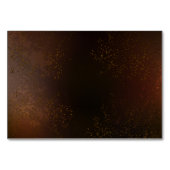 Steampunk Rusty Hintergrund mit türkisfarbenen Lin Tischnummer (Rückseite)