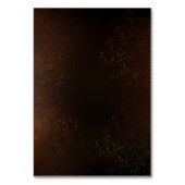 Steampunk Rusty Hintergrund mit türkisfarbenen Lin Tischnummer (Rückseite)