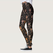 Steampunk Rusty Hot Air Balloons Leggings (Links)
