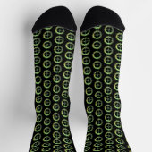 Steampunk Rusty Uhrwerk Gears Socken (Oben)