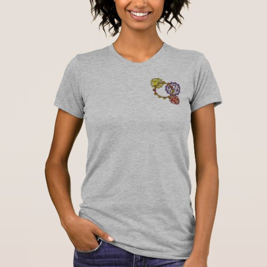 Steampunk Sally der T - Shirt Frauen (Vorderseite)