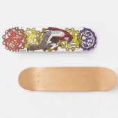 Steampunk Sally Skateboard (Horizontal)