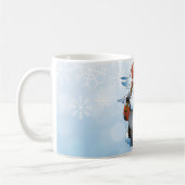Steampunk Santa Christmas Vintag Style Kaffeetasse (Links)