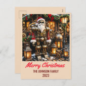 Steampunk Santa Claus - Frohe Weihnachten (Vorne/Hinten)