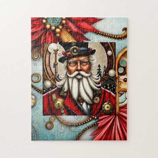 Steampunk Santa Claus Puzzle (Vertikal)