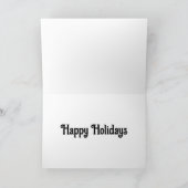 Steampunk Santa Claus Weihnachten (Innenseite)